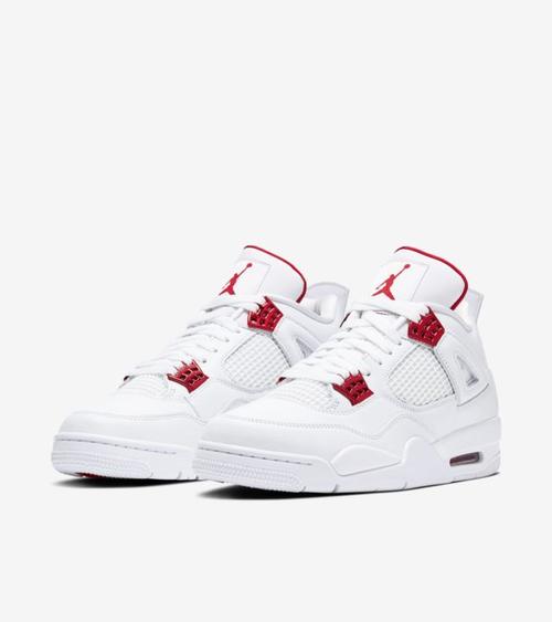 Jordan 4 White & Red