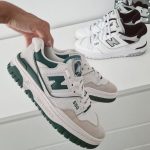 New Balance 550 Green & White