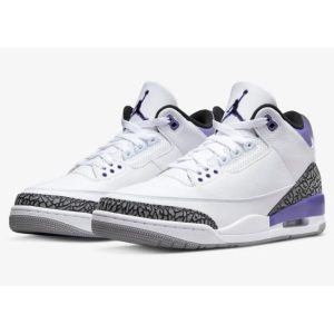 Nike Air Jordan 3 Purple White